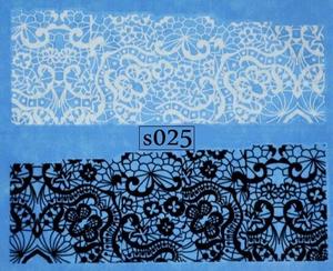 Водные наклейки для ногтей - № S025, Raisin