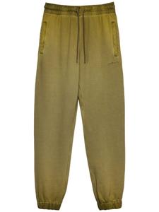 MSGM прямые брюки с кулиской, зеленый