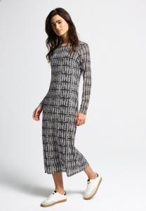 Платье Street One Studio GEMUSTERTES, Schwarz/Black