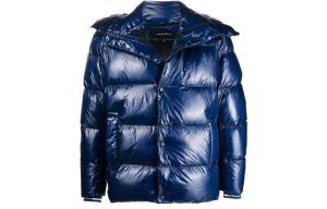 Пуховик зимний мужской синий EMPORIO ARMANI