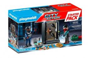 PLAYMOBIL, Стартовый пакет «Безопасный взлом», 70908