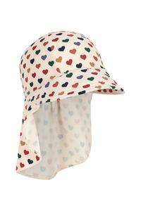 Детская кепка с козырьком Manuca Frill Sun Hat Grs Konges Sløjd, бежевый