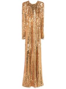 V:PM ATELIER платье макси Gema, золотой
