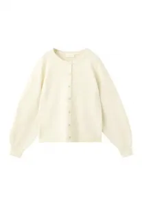 Детский кардиган Mango Kids, Light Yellow
