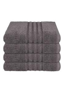 Полотенце для рук Schiess шт Milano 4-teilig, 50x1x100 см, темно-серый