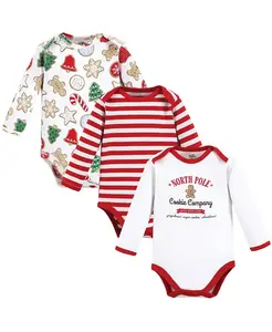 Детский унисекс боди с длинным рукавом из органического хлопка, Neutral Woodland Touched by Nature, мультиколор