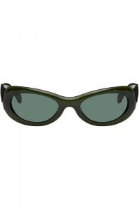 эксклюзивные зеленые солнцезащитные очки Khilna от Ssense Port Tanger, мультиколор