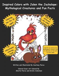 Inspired Colors with Jalen the Jackalope: Mythological Creatures and Fun Facts (Independently published)
