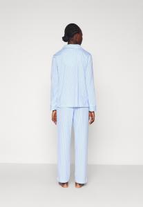 Пижамный комплект NOTCH COLLAR Lauren Ralph Lauren, синий