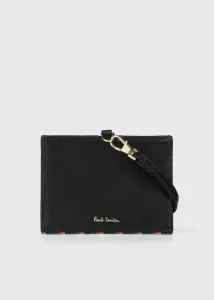 Чехол для удостоверения личности с яркой полосатой отделкой