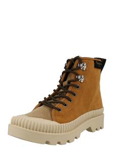 Ботильоны на шнуровке Pepe Jeans Ascot Desert, цвет Cognac/Light brown