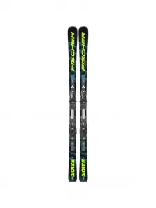 Спортивные лыжи Rc4 Noize Lt с узором FISCHER, черный