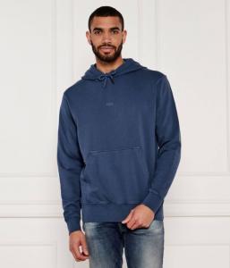 Свитер we_dye_hood Regular fit Boss Orange, синий