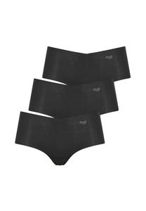 Короткие трусы, набор из 3 шт. Zero Modal sloggi, черный