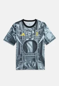 Предматчевая детская спортивная футболка унисекс «ювентус» Adidas Performance, Black