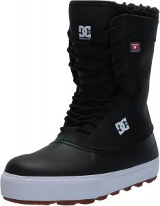 Мужские зимние повседневные ботинки DC Shoes Reach с высоким верхом, белый/черный