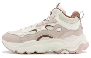 Red Rock 3.0 Противоскользящие износостойкие высокие кроссовки для скейтбординга женские бело-розовые XTEP