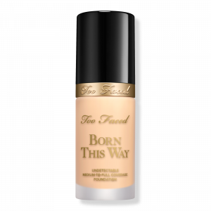 Тональный крем Born This Way с неотличимым покрытием средней и плотной степени покрытия. Too Faced, Almond (fair with golden undertones )