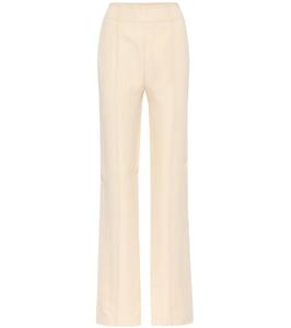 Брюки с высокой талией Acne Studios, Cream Beige