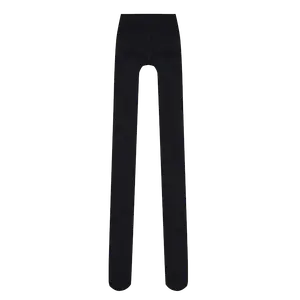 Черные плотные леггинсы Deep Breath 120D