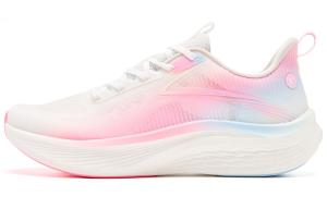 QIAODAN Кроссовки женские Light Speed 5.0 Jordan с низким верхом, белые/ярко-розовые