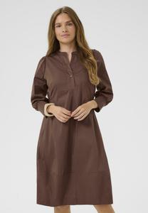 Платье Culture CUANTOINETT 3/4 SLEEVE DRESS, Cappuccino/Dark Brown