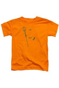 Футболка Aquaman Min с коротким рукавом для детей DC Comics Gildan, оранжевый