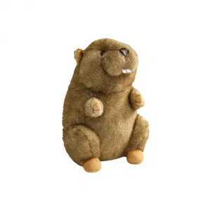 Милые плюшевые игрушки сурка высотой 18 см LOGISTAR, Groundhog-Screaming Edition