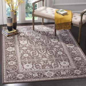 Ковер SAFAVIEH, 155 x 229 см, Artisan Collection Brown/Brown ATN322H в традиционном восточном стиле