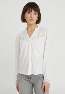 Блузка langarm на пуговицах Cache Cache, Blanc