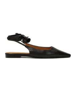 Многоярусные туфли на плоском каблуке Kazar, черный