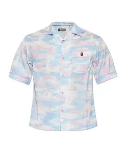 Футболка с логотипом A Bathing Ape, синий