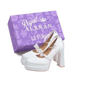 Туфли Мэри Джейн женские Alxnan, Red Box