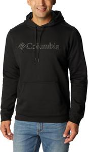 Классическая толстовка Columbia для мужчин, с капюшоном, Black/Branded Shadow Graphic