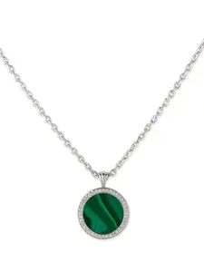 Колье с подвеской Emanuele Bicocchi, серебристый