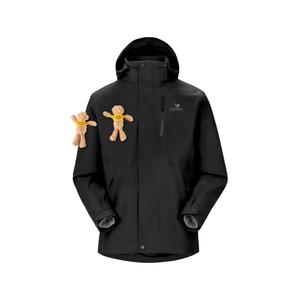 Водонепроницаемая и ветрозащитная куртка для всепогодного использования в горах, городе, путешествиях и поездках на работу CAMEL, phantom черный