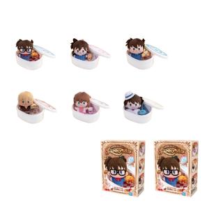 Детектив конан плюшевая кукла ланчбокс мистери бокс одиночный мистери бокс/полный набор 6 шт 52TOYS