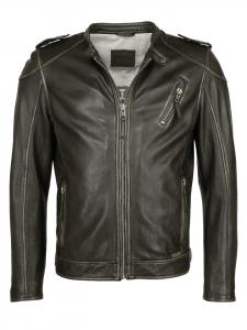 Кожаная куртка Mustang 31020136, черный