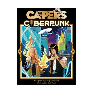 Capers - Cyberpunk, Role Playing Games (Nerd Berger Games), твердый переплет
