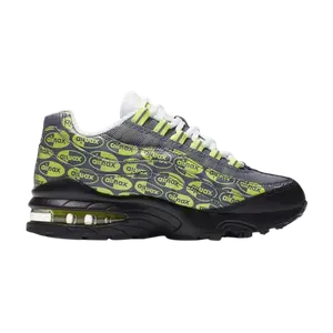 Кроссовки Nike Air Max 95 SE GS 'Logos', черный