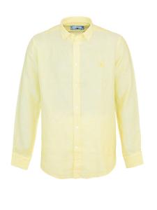 Рубашка на пуговицах классического кроя U.S. POLO ASSN., желтый