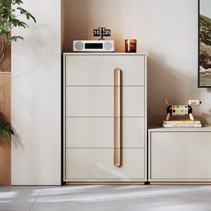 Lin'S Home Furnishing Комод 120х40х80 см для гостиной и спальни из ЛДСП, серия Fangman RG1E, 4 ящика