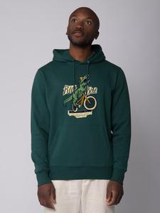 Толстовка wat? Apparel Sweatshirt T-Rex Fahrrad, цвет Glazed Green