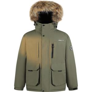 Пуховик Unisex Thickened Jeep, army зеленый