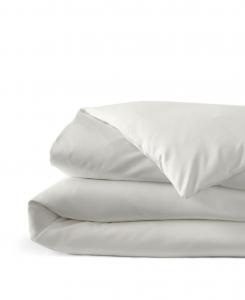 Покрывало на кровать из высококачественного хлопка Supima с плотностью 400 нитей, не требует глажки, сатиновое Lands' End, Ivory, Full/Queen