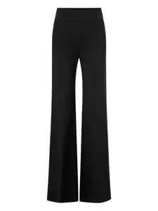 Расклешенные брюки Kalinda Veronica Beard, черный