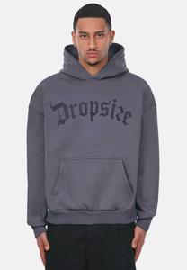 Толстовка DROPSIZE HEAVY LOGO DESIGN, серый