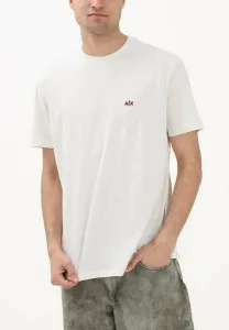 Простая футболка Armani Exchange, Avorio