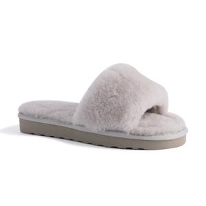 Тапочки Aus Wooli Slipper Rosebay, цвет Light Grey
