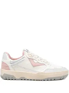 Кроссовки Olimpia с комбинированными вставками 4B12, белый